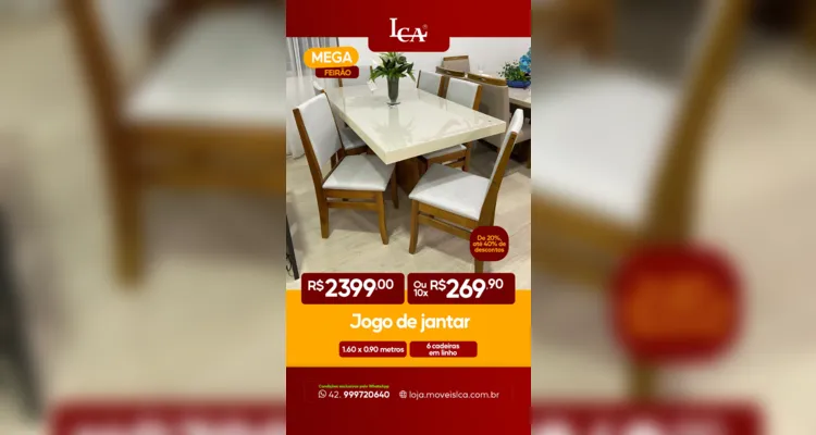 Loja está com promoções neste mês de agosto