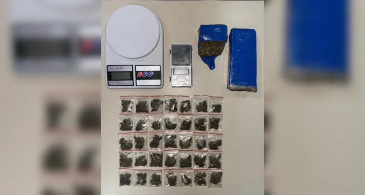 Homem é preso por tráfico de drogas em Telêmaco Borba