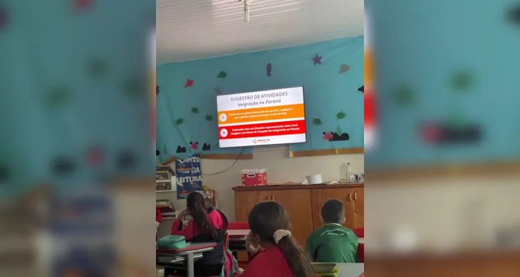 O conteúdo em formato de videoaula foi uma importante base para os estudos da turma.