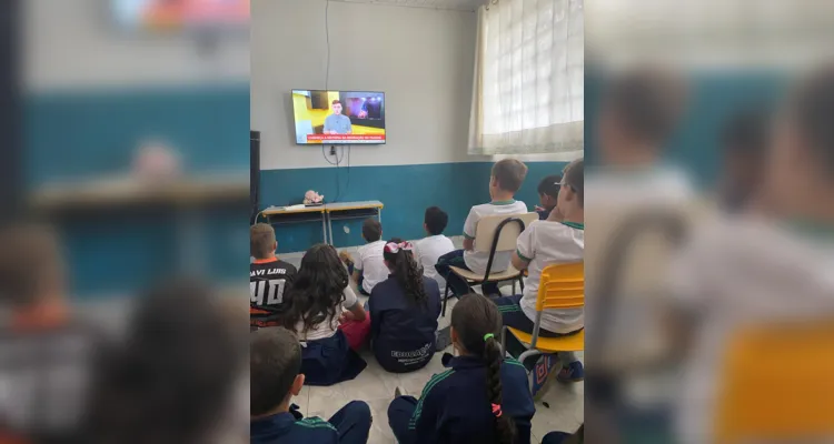 Veja os registros da ampla proposta realizada pelos alunos dentro e fora da sala de aula.