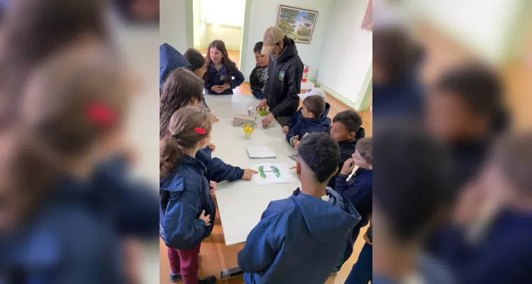 Veja os registros da ampla proposta realizada pelos alunos dentro e fora da sala de aula.