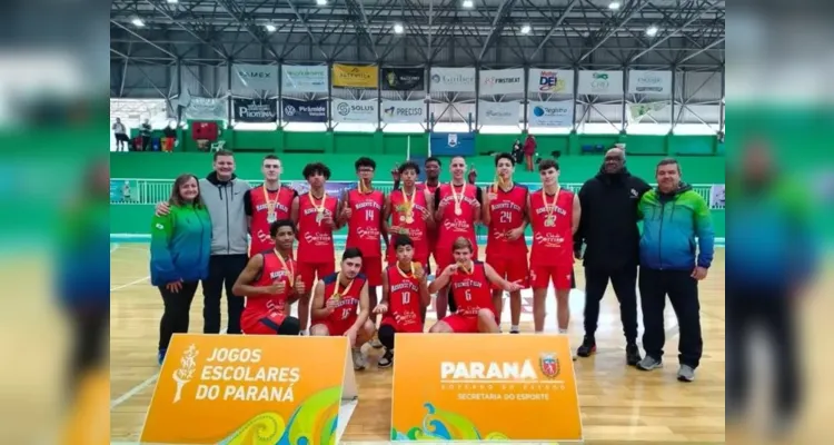 Regente Feijó é campeão dos Jogos Escolares do PR