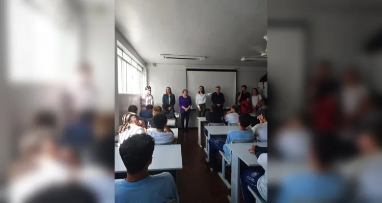 A ação teve a abertura realizada por membros do IMM.