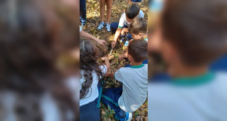 Educandos puderam desenvolver práticas dentro e fora da sala de aula.