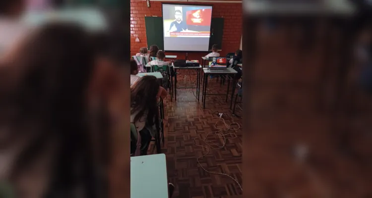 Educandos puderam desenvolver práticas dentro e fora da sala de aula.