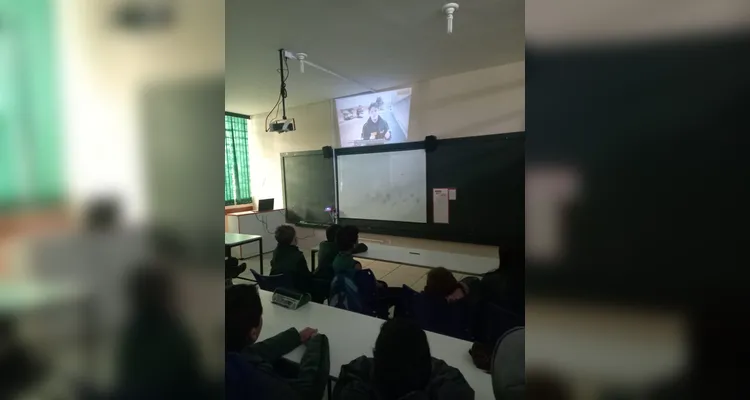 Conteúdo teve grande engajamento dos alunos e despertou atenção para atual momento do planeta.