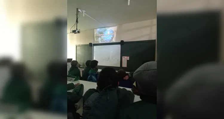 Conteúdo teve grande engajamento dos alunos e despertou atenção para atual momento do planeta.