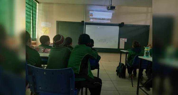 Conteúdo teve grande engajamento dos alunos e despertou atenção para atual momento do planeta.