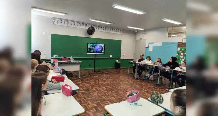 O conteúdo especial do Vamos Ler em formato de videoaula foi base importante para os estudos da turma.