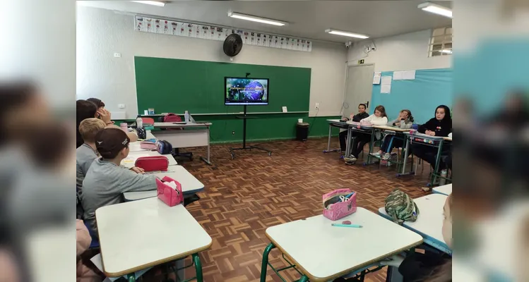 O conteúdo especial do Vamos Ler em formato de videoaula foi base importante para os estudos da turma.