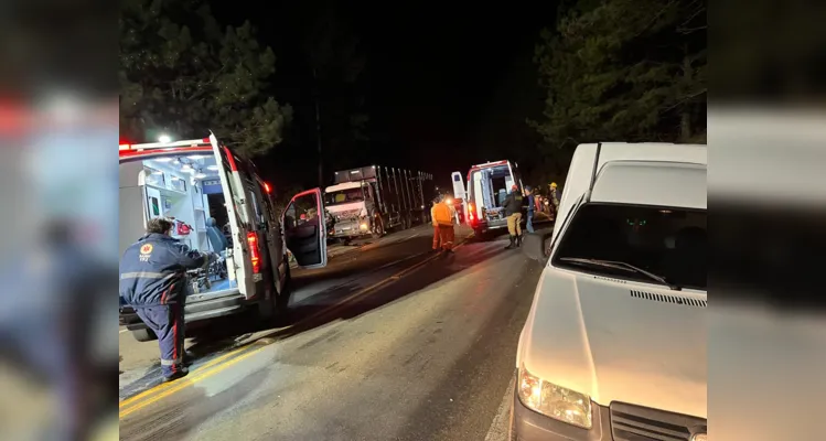 Equipes de socorro foram mobilizadas para atendimento na situação.