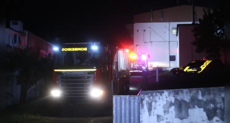 Corpo de Bombeiros é acionado para combater princípio de incêndio em Ponta Grossa, esta terça-feira (27) |