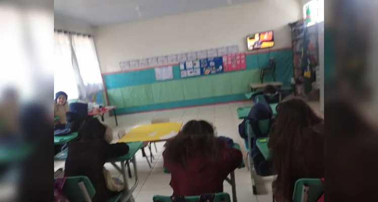 Tecnologia, com o uso de tablets, contribuiu no trabalho em sala de aula.