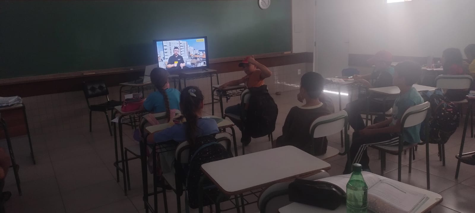 O conteúdo em formato de videoaula foi uma importante base para os estudos da turma.