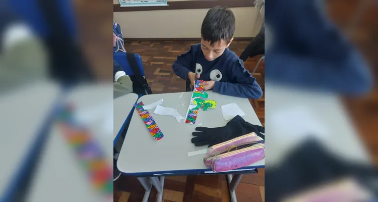 Diversas dinâmicas e trabalhos complementaram os estudos em sala.