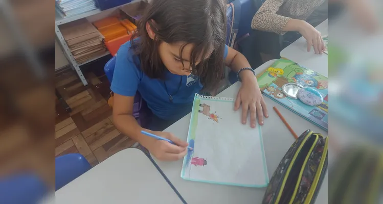 Diversas dinâmicas e trabalhos complementaram os estudos em sala.