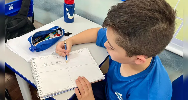 A turma também desenvolveu histórias em quadrinhos para solidificar os aprendizados.