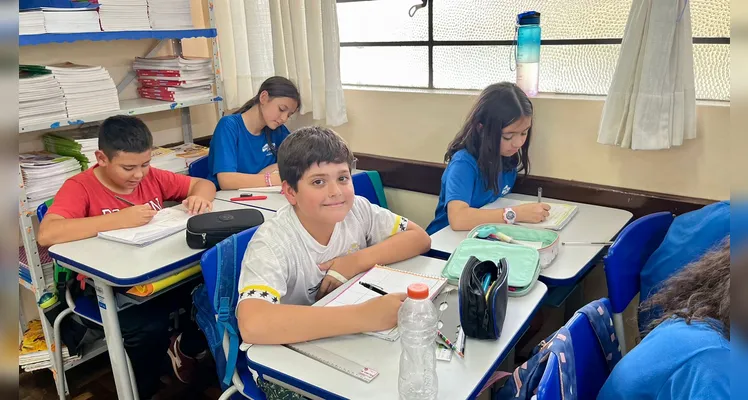 A turma também desenvolveu histórias em quadrinhos para solidificar os aprendizados.