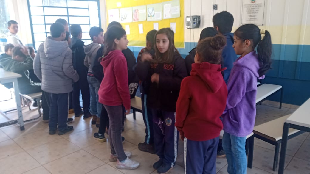 Proposta teve vários momentos importantes em sala de aula.