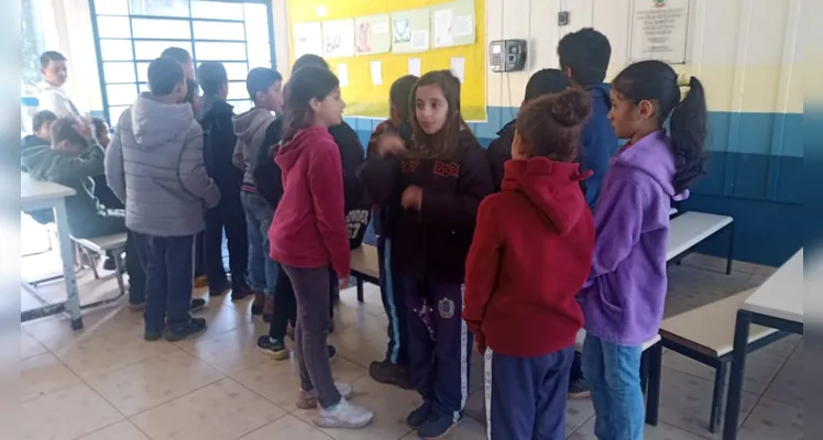 Proposta teve vários momentos importantes em sala de aula.