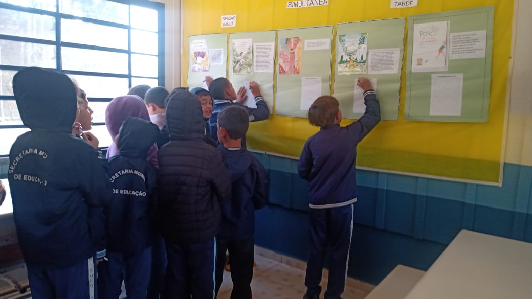 Proposta teve vários momentos importantes em sala de aula.