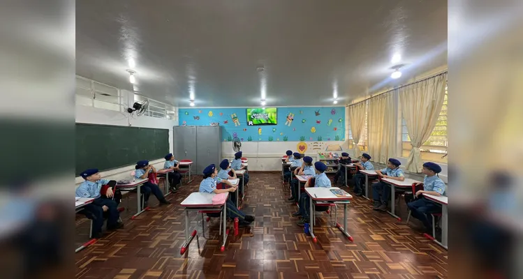 A aula do Vamos Ler em parceria com a Brasilcap foi parte importante dos estudos da turma.