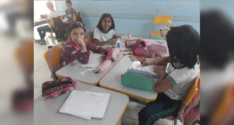 Confira como foi o trabalho dos alunos em sala de aula.