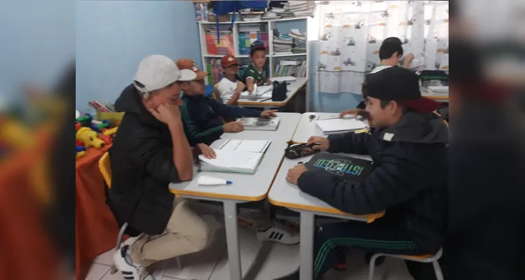 Confira como foi o trabalho dos alunos em sala de aula.