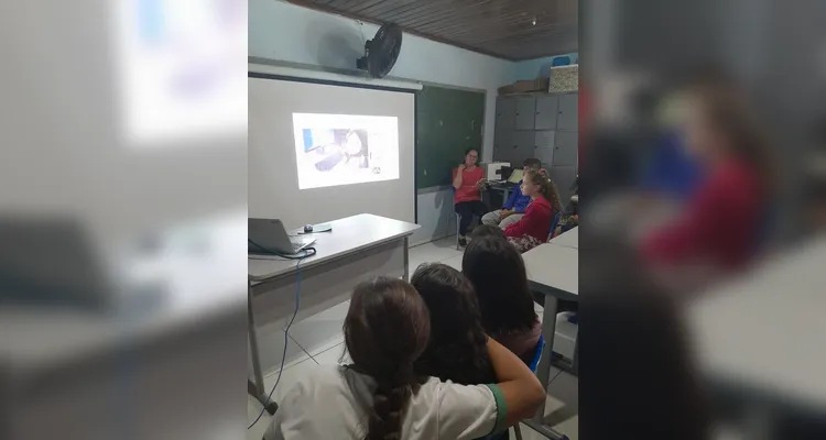 Confira como foi o trabalho dos alunos em sala de aula.