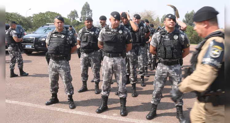 Participam dessa fase da operação o Batalhão de Polícia Militar de Operações Aéreas (BPMOA), o Batalhão de Polícia de Rondas Ostensivas de Natureza Especial (BPRONE) e o efetivo do 1º Batalhão de Polícia Militar.