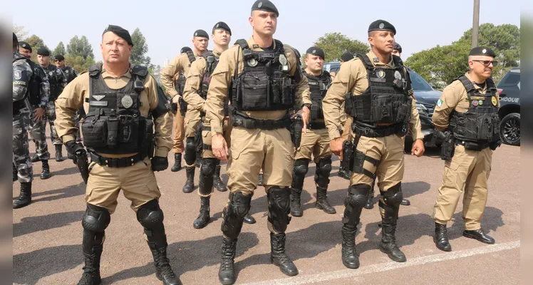 Participam dessa fase da operação o Batalhão de Polícia Militar de Operações Aéreas (BPMOA), o Batalhão de Polícia de Rondas Ostensivas de Natureza Especial (BPRONE) e o efetivo do 1º Batalhão de Polícia Militar.