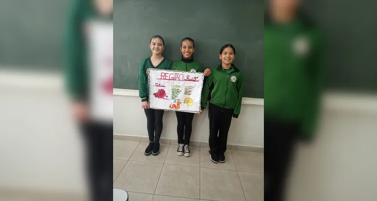 Confira as produções dos alunos em sala de aula.