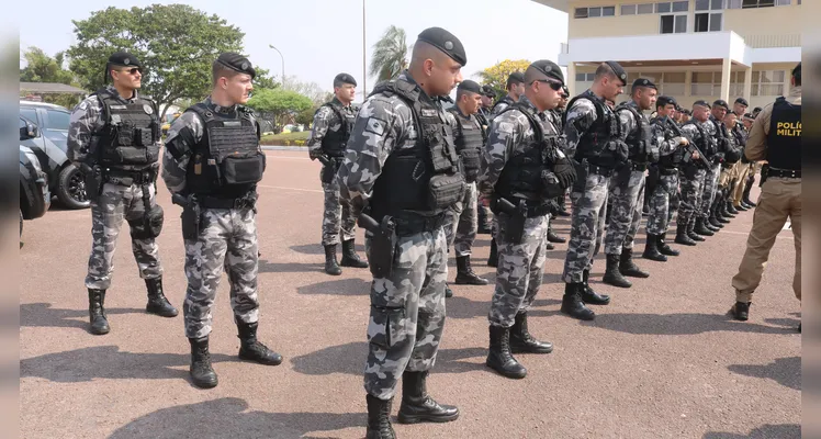 Participam dessa fase da operação o Batalhão de Polícia Militar de Operações Aéreas (BPMOA), o Batalhão de Polícia de Rondas Ostensivas de Natureza Especial (BPRONE) e o efetivo do 1º Batalhão de Polícia Militar.