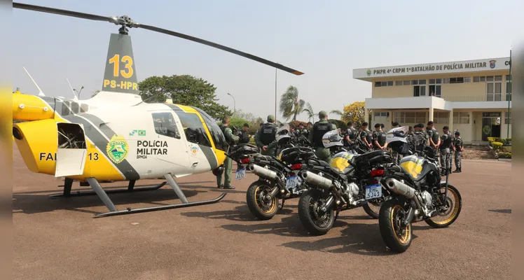 As atividades incluem patrulhamento ostensivo, bloqueios de trânsito, abordagens policiais, saturação de áreas críticas e rigorosa fiscalização de veículos e pessoas.