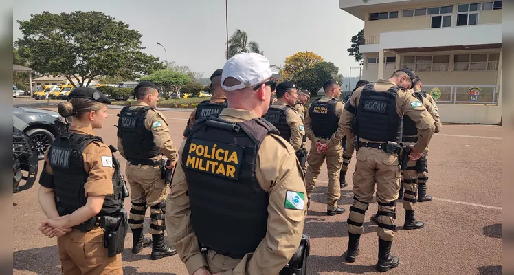 Participam dessa fase da operação o Batalhão de Polícia Militar de Operações Aéreas (BPMOA), o Batalhão de Polícia de Rondas Ostensivas de Natureza Especial (BPRONE) e o efetivo do 1º Batalhão de Polícia Militar.