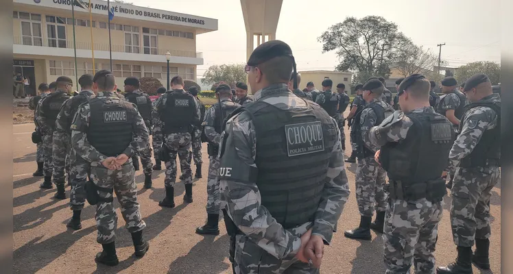 Participam dessa fase da operação o Batalhão de Polícia Militar de Operações Aéreas (BPMOA), o Batalhão de Polícia de Rondas Ostensivas de Natureza Especial (BPRONE) e o efetivo do 1º Batalhão de Polícia Militar.