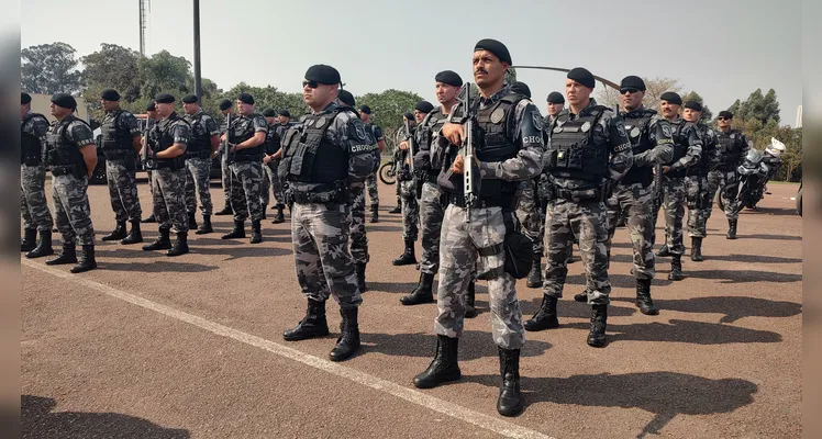 Participam dessa fase da operação o Batalhão de Polícia Militar de Operações Aéreas (BPMOA), o Batalhão de Polícia de Rondas Ostensivas de Natureza Especial (BPRONE) e o efetivo do 1º Batalhão de Polícia Militar.