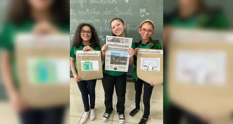 Trabalho uniu comunicação com homenagens ao lar dos estudantes.