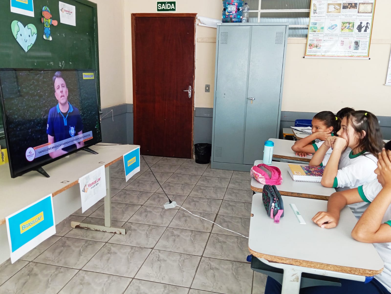 Confira os registros do trabalho realizado pelos alunos em diversos momentos.