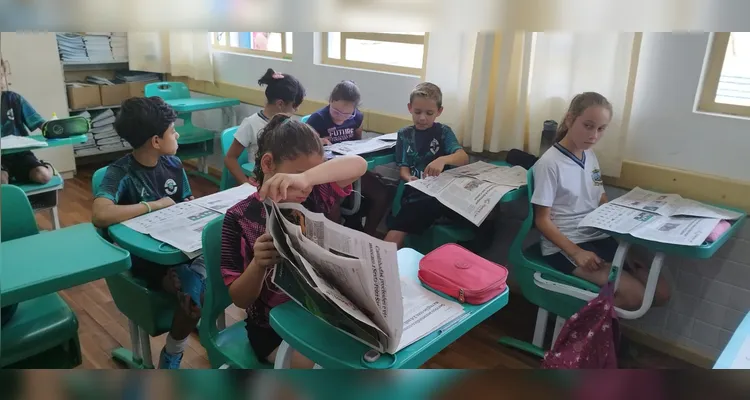 Impresso contribuiu para ampla aprendizagem em sala de aula.