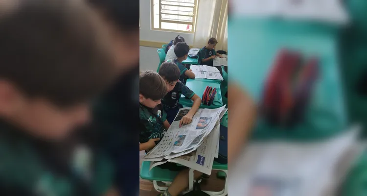 Impresso contribuiu para ampla aprendizagem em sala de aula.