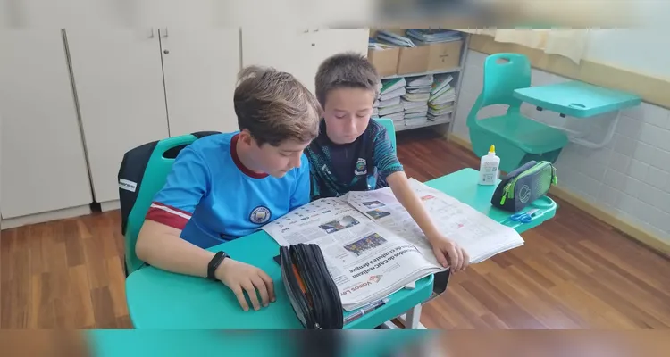 Impresso contribuiu para ampla aprendizagem em sala de aula.