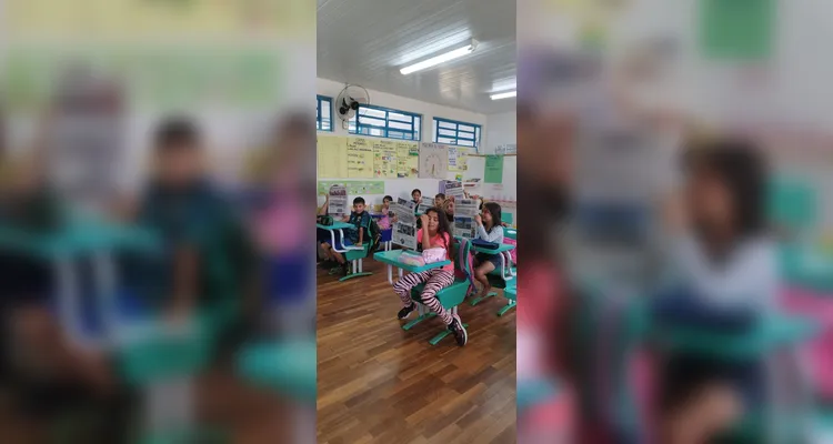 Impresso contribuiu para ampla aprendizagem em sala de aula.