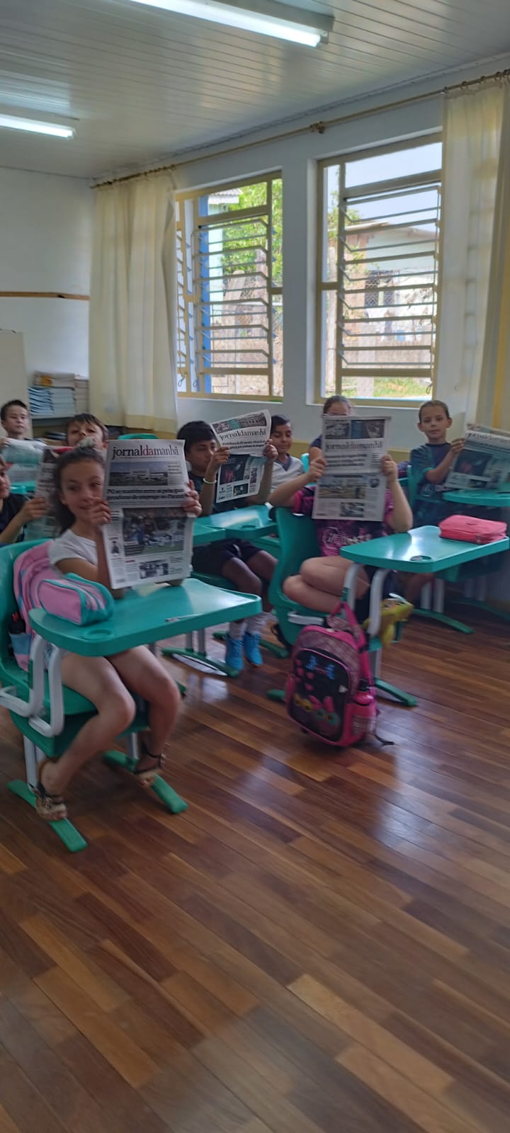 Impresso contribuiu para ampla aprendizagem em sala de aula.