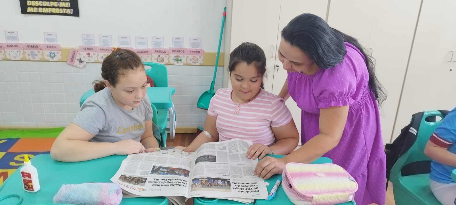 Impresso contribuiu para ampla aprendizagem em sala de aula.