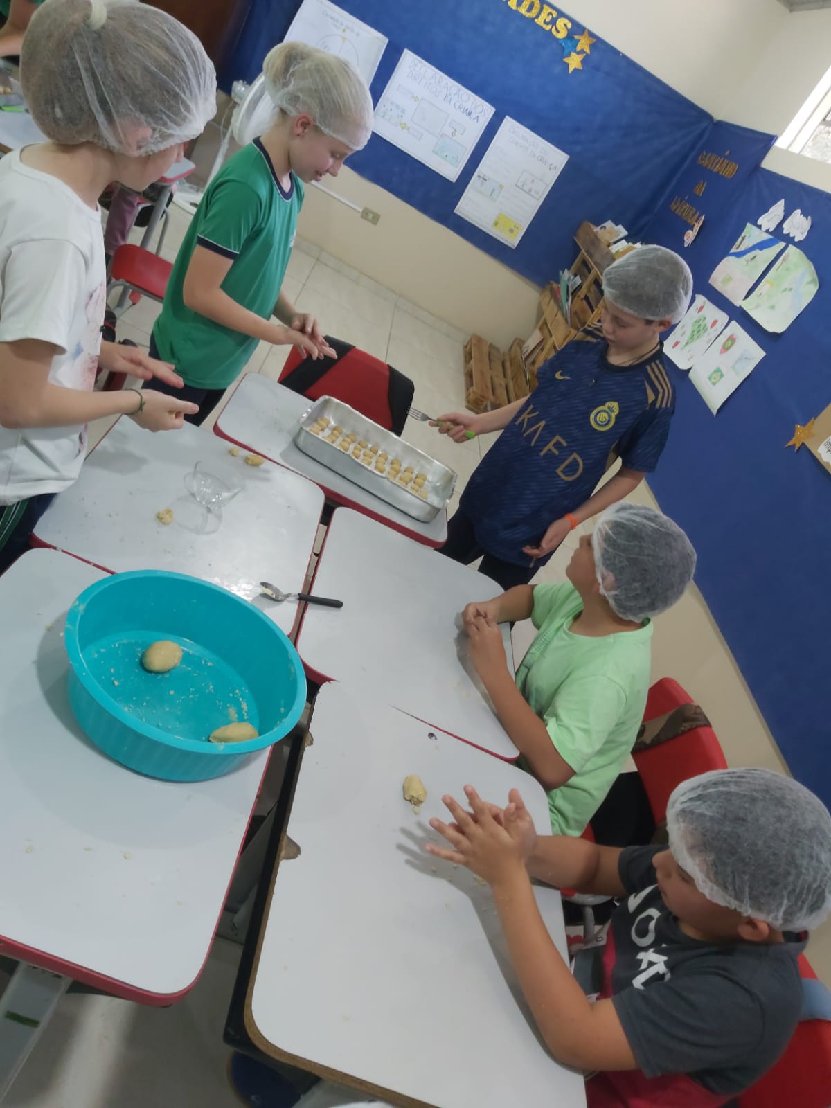 Os educandos foram protagonistas em todos os processos do projeto.