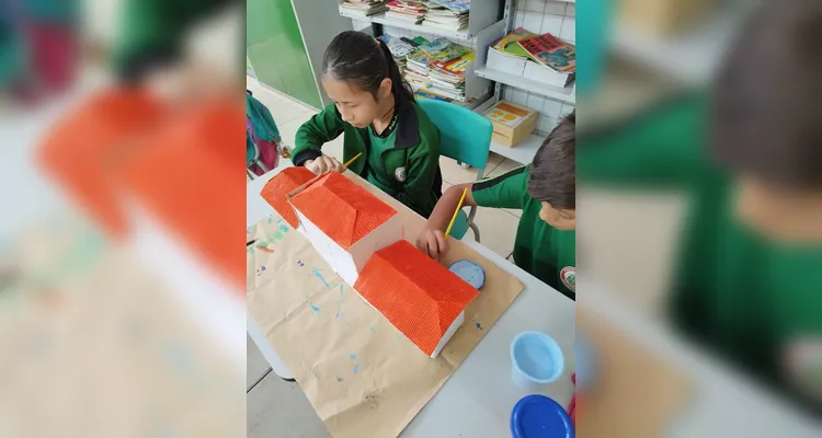 Confira as várias etapas dentro do trabalho realizado pelos alunos em sala de aula.