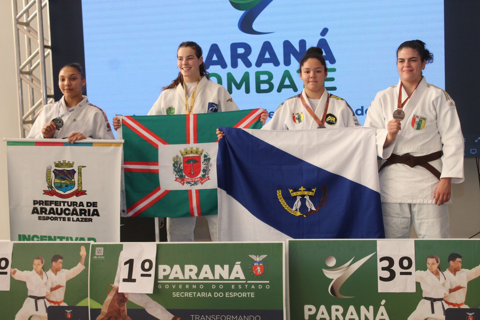 Delegação de PG conquista 36 medalhas no 'Paraná Combate'