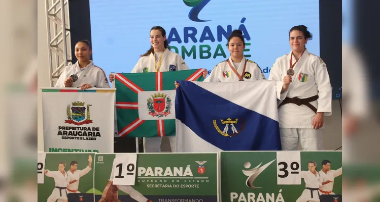 Delegação de PG conquista 36 medalhas no 'Paraná Combate'