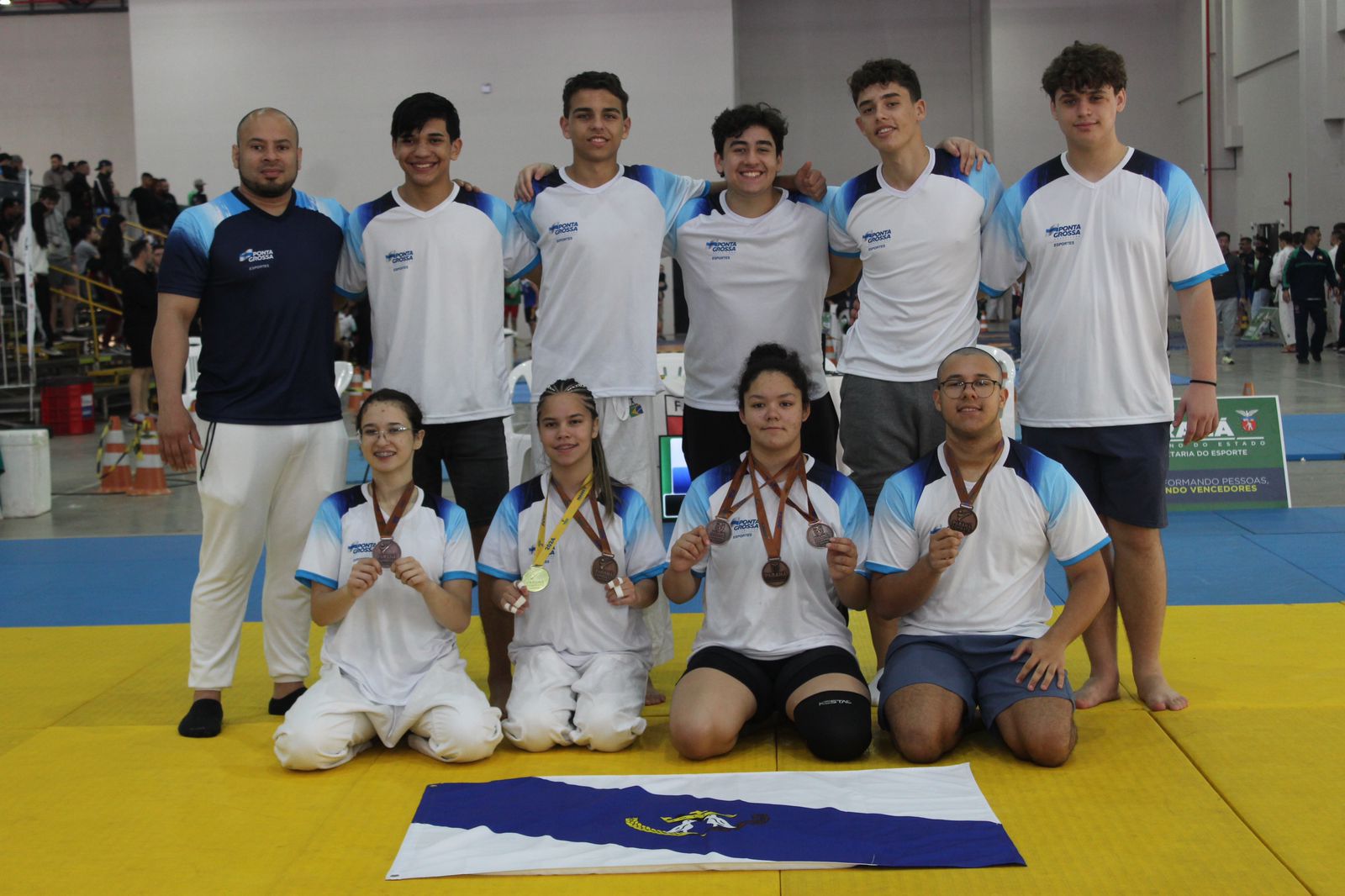 Delegação de PG conquista 36 medalhas no 'Paraná Combate'